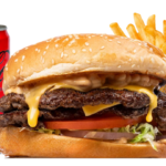 Double Cheese Smash Burger Meal