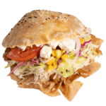 German Doner with cheese
